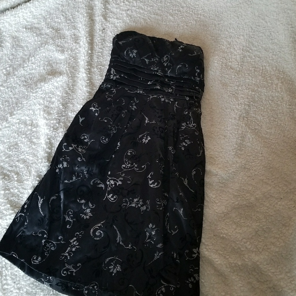 Strapless Semi-formal Dress